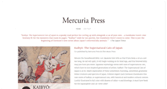 Desktop Screenshot of mercuriapress.com